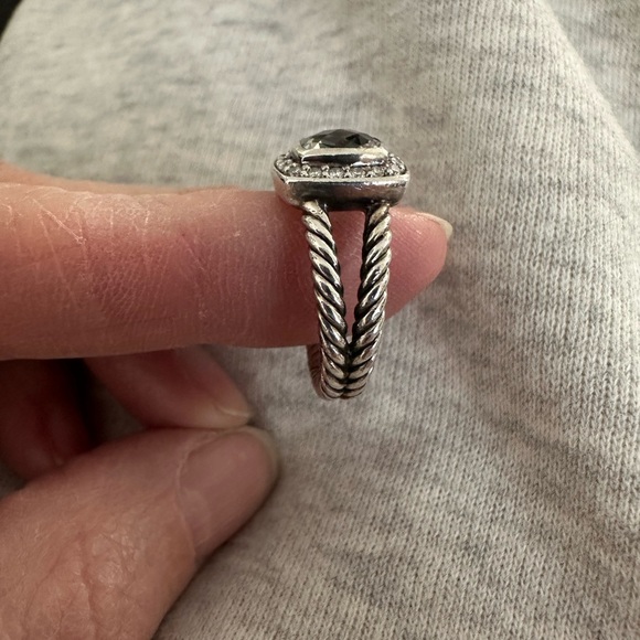DAVID YURMAN Petite Albion clear stone ring - Picture 2 of 3